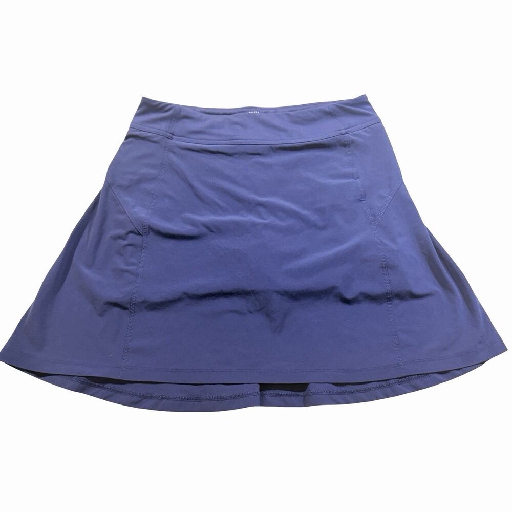 Athleta Girl School Day Skort Size XXL 16 Navy Blue  A- Line Stretch Golf Tennis